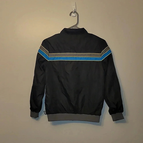 Disney Store Star Wars boys zip-up raincoat Darth Vader embroidery black LOT G - Picture 8 of 14